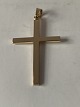Cross pendant 
in 14 carats
Gold stamp: 
585
H. 49.82 X ...