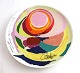 Rosenthal. 
Künstlerplatte 
Nummer 7 von 
1995. Björn 
Wiinblad. 
Durchmesser 26 
cm.