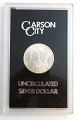 USA. Morgan 
Silber $1 
Dollar 1882 CC. 
Carson City. Im 
Karton.