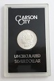 USA. Morgan 
Silber $1 
Dollar 1884 CC. 
Carson City. Im 
Karton.