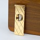 Danish gold 
cigar cutter.
Axel Holm; A 
cigar cutter of 
14k gold. L. 
5,2 cm. W. 1,6 
cm.
Stamped ...