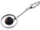 Sterling silver
Necklace with 
tigereye 
pendant
