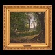 C. F. Aagaard, 
1833-95, Öl auf 
Leinen. 
Waldpartie ...
