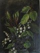Dänischer 
Blumenmaler, 
19. 
Jahrhundert. 
Eine Vase mit 
...