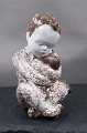 Dänische 
Keramik. 
Michael 
Andersen 
Keramik, 
Bornholm.
Junge mit 
Welpe in 
tadellosem 
Zustand
H ...