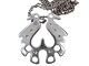Finland silver
Inarin Hopea 
Koskelo pendant 
and ...