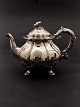 Silver plated 
teapot