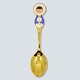 A. Michelsen; 
Christmas spoon 
1973, Ib Antoni
