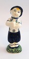 Aluminia figur. 
Kleine Bruder 
(1942). Höhe 14 
cm