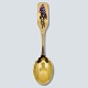 A. Michelsen; Christmas spoon 1966, Jørgen Dahlerup