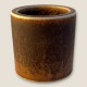 Saxbo-Keramik, 
Becher, braune 
Glasur, 7 cm 
hoch, 6 cm 
Durchmesser Nr. 
78 *Einzelner 
kleiner Riss 
...