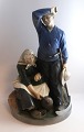 Königliches 
Kopenhagen. 
Porzellanfigur. 
Ernte Leute. 
Modell 1352. 
Höhe 43 cm. (1 
Wahl).