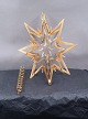 Georg Jensen 
Weihnachtsschmuck 
Weihnacht 
Ornament in 
vergoldetem 
Messing aus 
Dänemark. Georg 
...