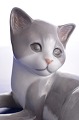Figur Königlich 
Porzellan. 
Royal 
Kopenhagen 
Figur Graue 
Katze nr. 514. 
Höhe 8,3 cm. 
Tadelloser ...