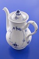 Royal 
Copenhagen 
Musselmalet 
gerippt seltene 
Kaffeekanne ...