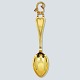 A. Michelsen; Christmas spoon 1948, Ilse Nanbaldian