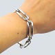 N. E. From silver jewellery.Niels Erik From; A bracelet made of sterling silver. L. 19 cm. W. ...