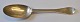 Jørgen Nielsen 
Brosbøll (ca. 
1709 - 1776) 
Silberlöffel, 
Vejle, 1755, 
Dänemark. Mit 
Rattenschwanz 
...