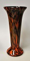 Jugendvase aus 
mehrfarbigem 
Glas, ca. Um 
1900. Höhe: 20 
cm.