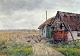 Frost, Sergius 
(1900 – 1994) 
Dänemark: 
Hühner auf 
einem ...