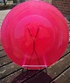 Deckenteller 
aus 
italienisch, 
Pressen Glas. 
Große 
Deckenteller 
aus Fuchsierot 
Farbe, ...