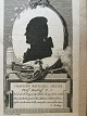 Kobberstik af 
Frederik Ludvig 
Bradt - Portræt 
af ...