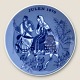 Porsgrund, 
Juleplatte, 
1970, Auf dem 
Weg nach 
Bethlehem, 17,5 
cm Durchmesser, 
Design Gunnar 
...