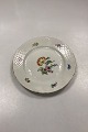 Bing and 
Grondahl Saxon 
Flower, Cream 
Dinner Plate 
No. 25