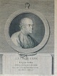 Kobberstik af 
Francois 
Godefroy - 
Portræt af den 
franske ...