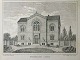 Radering af 
F.E. Bording - 
Frimurerlogen i 
Odense ca. 
1880.