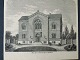 Xylografi - 
Frimurerlogen i 
Odense ca. 
1880.