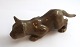 Bing & 
Gröndahl. 
Porzellanfigur. 
Löwenjunges. 
Modell 2529. 
Länge 21 cm. (1 
Wahl)