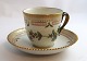 Royal 
Copenhagen. 
Flora Danica. 
Kaffeetasse 
17cl. Modell # 
3597 (1 Wahl). 
Saxifraga 
cernua L
