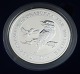 Australien. 
Kookaburra 
2004. Silber 2$ 
und 1$ in Box.