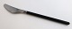 Hans Hansen. 
Silver cutlery 
(830). Amalie. 
Dinner knife 
with black 
handle. Length 
21.5 cm