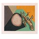 Paul Gadegaard, 
1920-92, Öl auf 
Leinen
Signiert und 
datiert 8/3 46
Lichtmasse: 
45x54cm. Mit 
...
