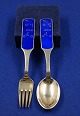 Michelsen 
Weihnachten 
Löffel & Gabeln 
aus dänisch 
vergoldet 
Sterling 
Silber. 
Anton 
Michelsen ...