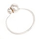 Georg Jensen 
Cave Arming aus 
Sterlingsilber 
509 S
Masse innen: 
4,7x6,2cm