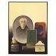 Albert 
Bertelsen, 
1921-2019, Öl 
auf Leinen
"Die Antik 
Runde"
Signiert und 
datiert ...
