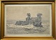 Mølsted, 
Christian 
Ferdinand 
Andreas (1862 - 
1930) Dänemark: 
Klippen bei 
Hammeren, 
Bornholm. ...