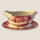 Englisches 
Steingut, Enoch 
Woods, 
englische 
Landschaft, Red 
Paris, 
Sauciere, 22 cm 
breit, 10,5 ...
