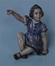 Dahl Jensen 
1217 Girl 
"Greta" 15.5 cm 
Marked with the 
royal Crown and 
DJ Copenhagen. 
In nice and ...