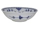 Blue Fluted Half LaceCereal bowl