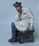 Dahl Jensen The 
Artist 1244 
Sculptor (self 
portrait) 
Lauritz Jensen 
(LJ) 20 cm  
Marked with the 
...