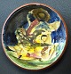 Jakobsen, 
Jørgen (1928 - 
2017) Dänemark: 
Keramikschale. 
Polychrome 
Glasur. 
Durchmesser: 20 
cm. ...
