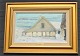 Hertz, Mogens 
(1909 - 1999) 
Dänemark: Ein 
Bauernhof im 
Schnee, Winter. 
Bornholm. Öl 
auf ...