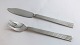 Georg Jensen. 
Bernadotte 
Silberbesteck. 
Sterling (925). 
Fischmesser & 
Fischgabel. 
Länge 20 cm.
