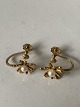 Pearl, Earrings 
with screw 8K 
Gold
Stamp: HS HS
Diameter: 1 
cm.
Beautiful and 
well-maintained 
...