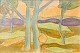 Nielsen, Jens 
(1891 - 1978) 
Dänemark: 
Landschaft. 
Aquarell auf 
Papier. 
Signiert: JENS. 
Höhe: 22 ...