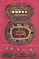 Leopold 
Falkowski 
(1913-1994). 
Listed Polish 
artist.
Oil on panel.
Abstract ...
